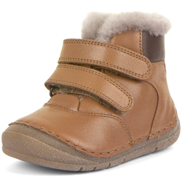 Froddo - Paix Winter - Kinder Lammfell-Winterstiefel - Braun/Dunkelbraun (Brown)