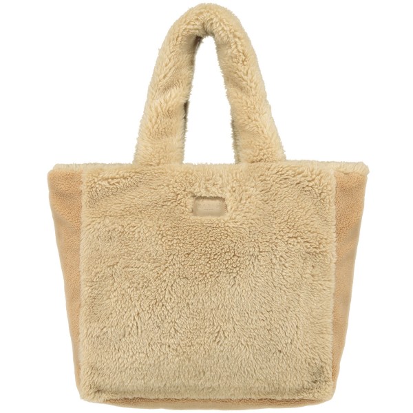 Barts Maya Totebag Damen Plüsch-Shopper Sand