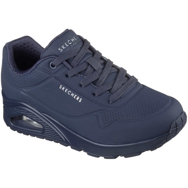 Skechers - Uno - Stand on Air - Damen Fashion-Sneaker in Monochrom - Nachtblau (Dark Navy)