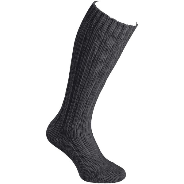 Fellhof Alpaka Stutzen Dick Unisex Woll-Socken anthrazit