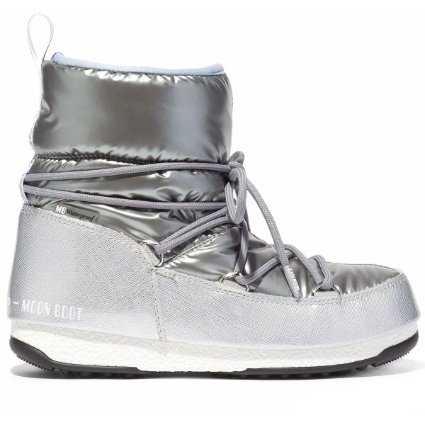 Moon Boot Low Pillow WP Damen Winterstiefelette Silver