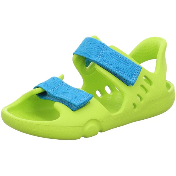 Superfit Splash Kinder Barfuß-Badesandale Hellgrün/Türkis