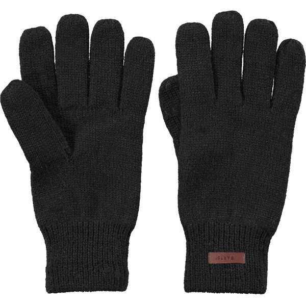 Barts Haakon Gloves Herren Wollhandschuhe Schwarz (Black)