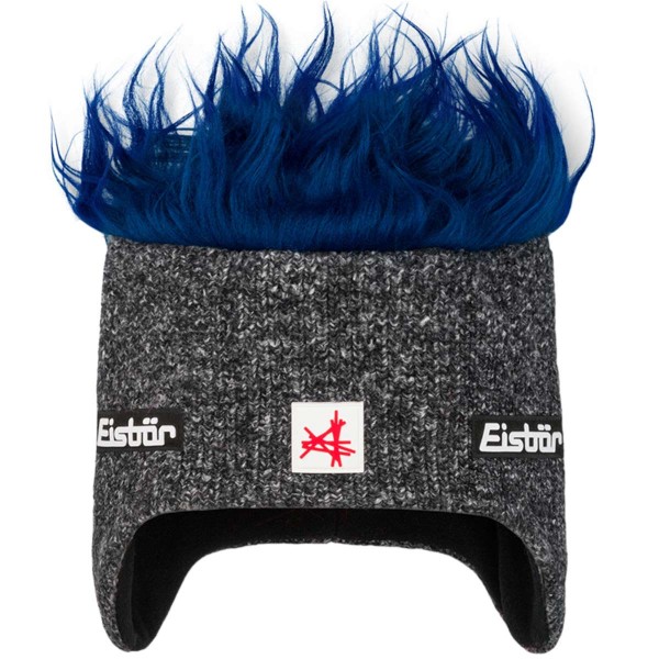 Eisbär - Penny MÜ SA Kids - Kinder Wuschelhaarmütze mit Fleece-Inlet - Grafit/Blau