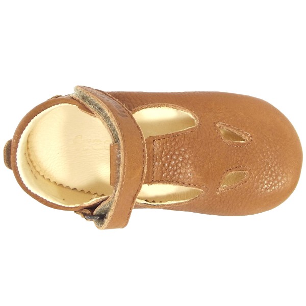 Chaussures Enfants En Cuir – Dotty Fish – Semelle Caoutchouc Antidérapante – Garçon Fille – 18.5-24 EU