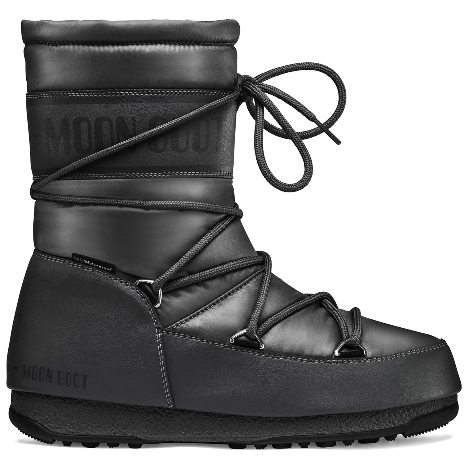 moon boot nylon black