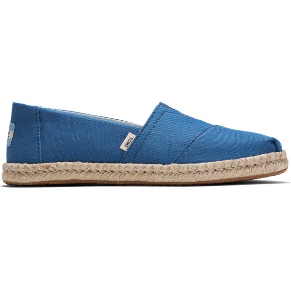 Toms Classic Canvas Rope Wm Damen Espadrilles Blau (Plant Dyed Indigo)