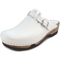 Waltl 1608 Herren Holzclogs wei Waltl 1608 Herren Holzclogs wei