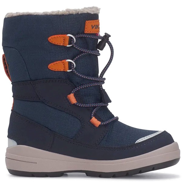 Viking Gore-Tex Haslum GTX Kinder Winterstiefel Dunkelblau (Navy/Rust)
