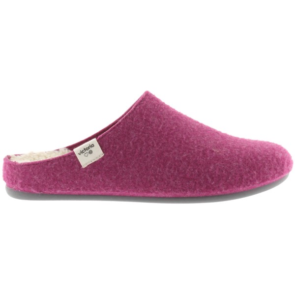 Victoria Norte Damen Pantoffel aus recyceltem Filz Pink (Fucsia)