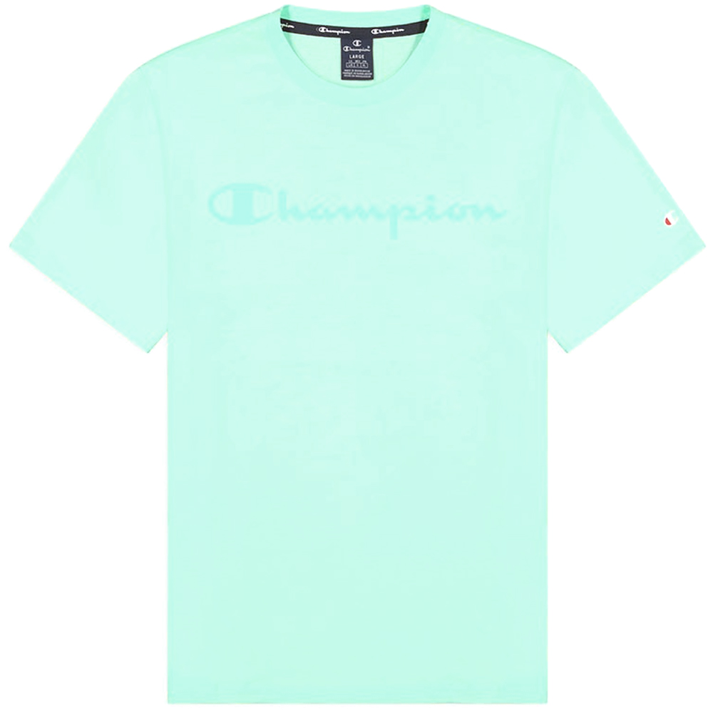 Champion Crewneck T-Shirt Mn Herren Shirt Türkis (CBG) | Champion | Marken  | Flux Online Schuhe &