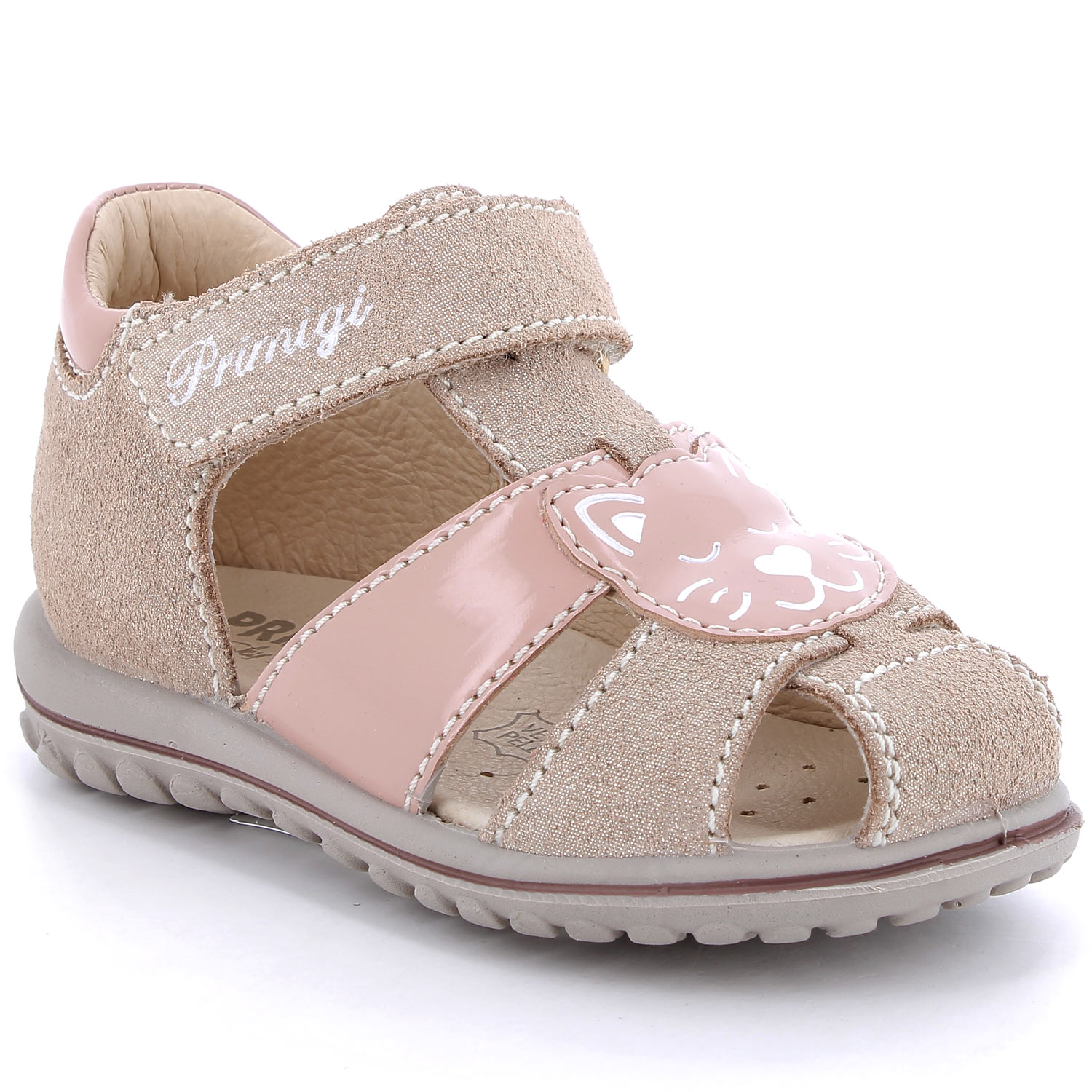 Bourgeon despensa violín Primigi Baby Sweet Girl Leather Sandals Platinum-Porcelain | Sandals | Kids  | Flux Online