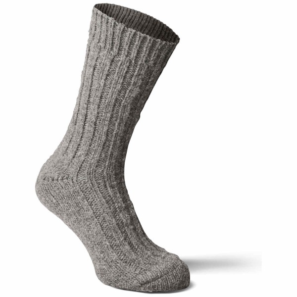 Fellhof - Alpaka - Unisex Socken Dick - Grau