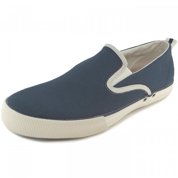 Sperry Cadet Canvas Herren Slip-On Sneaker dunkelblau/weiß (navy)