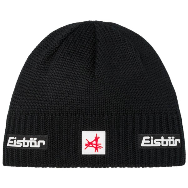 Eisbär - Trop MÜ XL SA - Herren Wintermütze mit Fleeceband - Schwarz