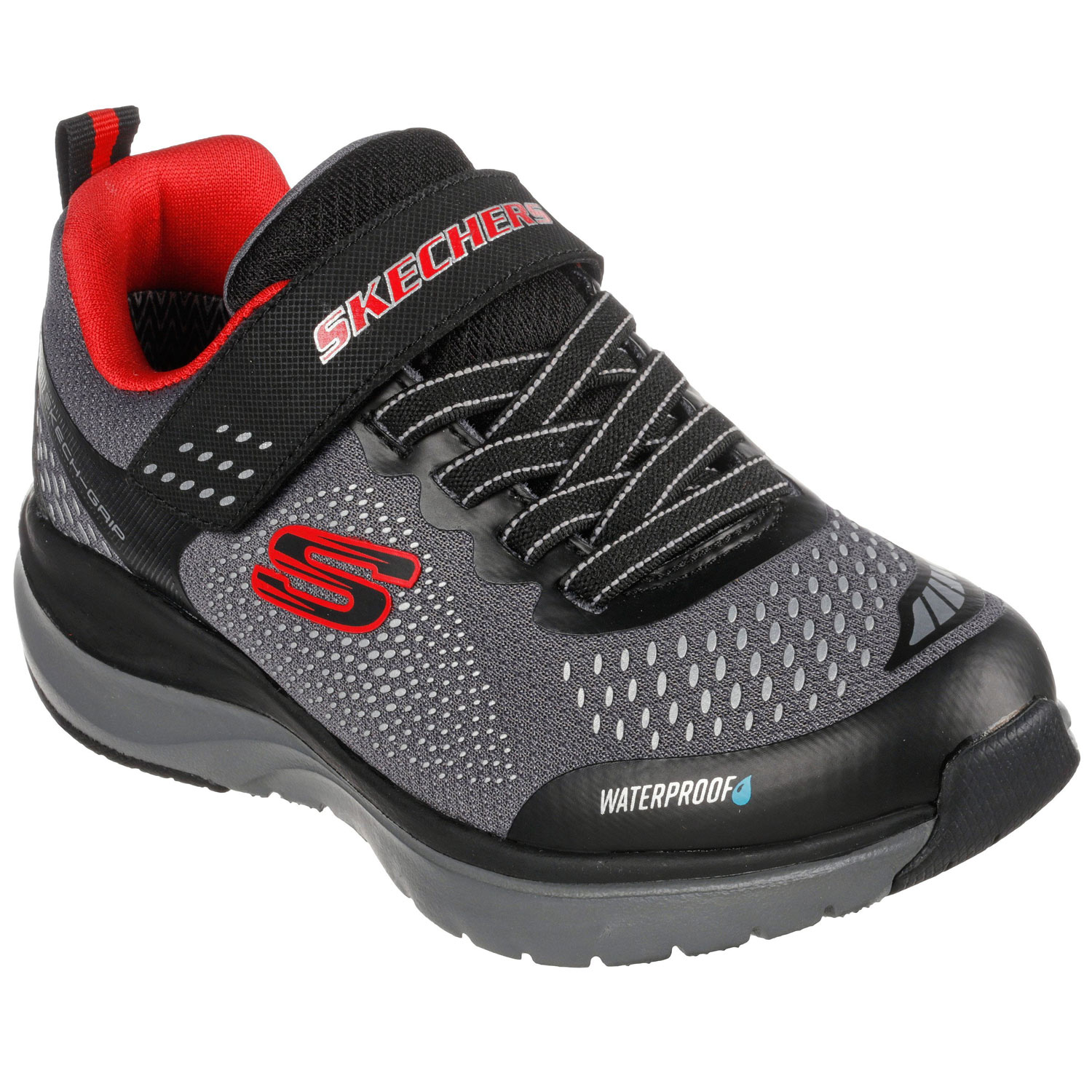 heel veel Kilimanjaro procedure Skechers Ultra Groove Aquasonik Boy Waterproof Sneaker Charcoal/Black |  Gore-Tex & Membrane Shoes | Kids | Flux Online