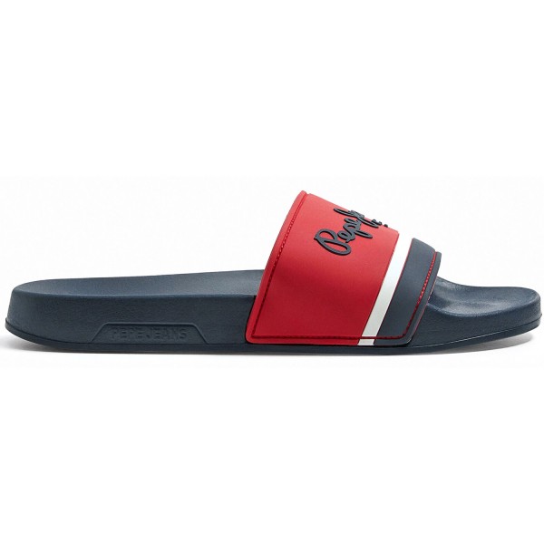 Pepe Jeans Slider Portobello Herren Badesandalen Navy