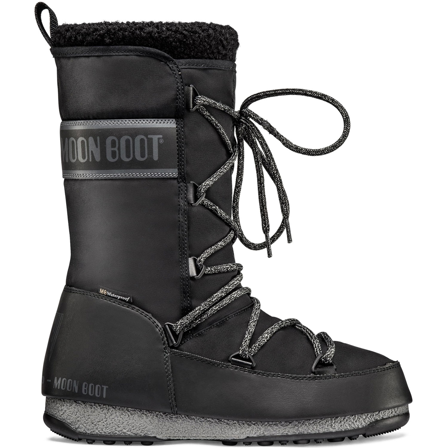 moon boot monaco felt schwarz
