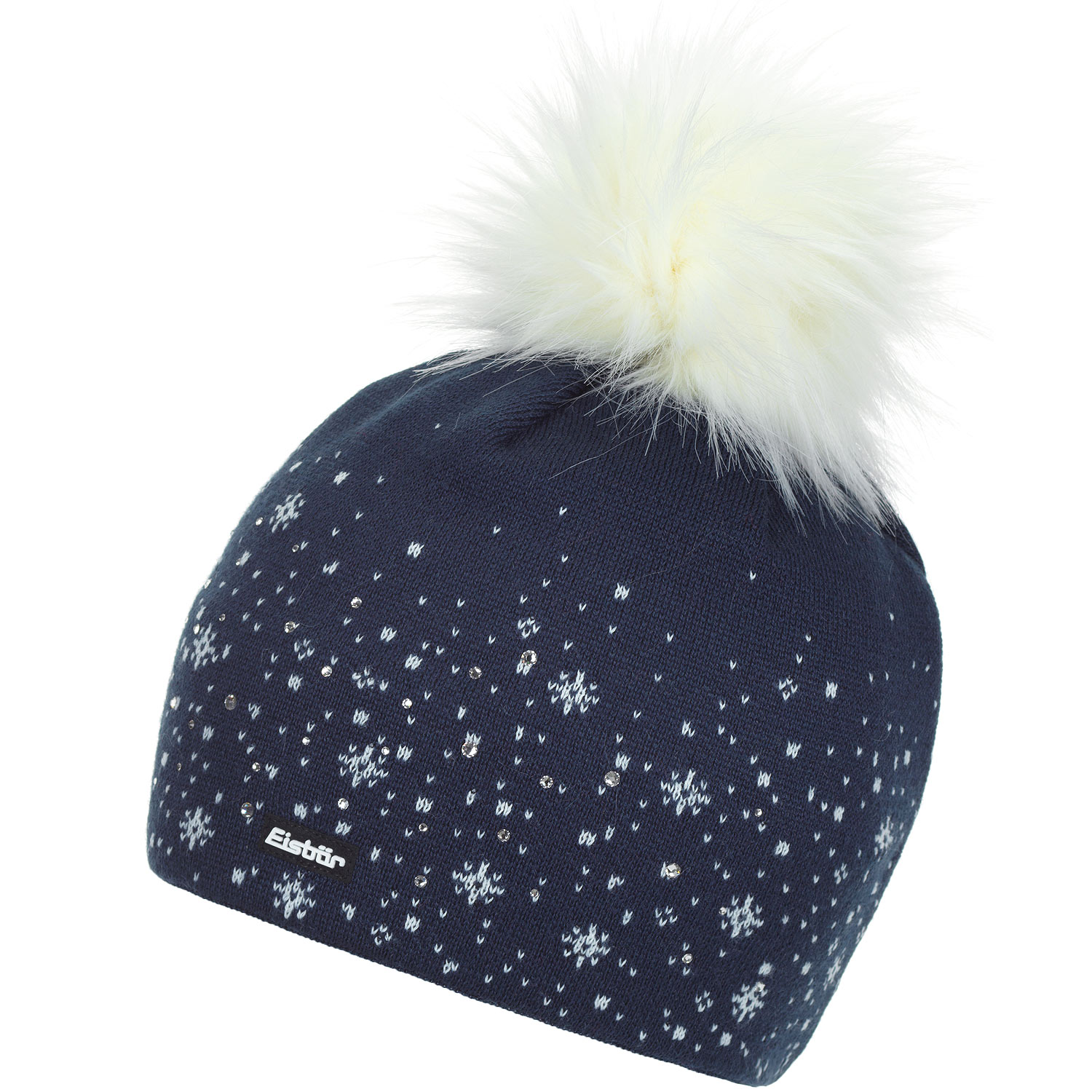 womens blue winter hat