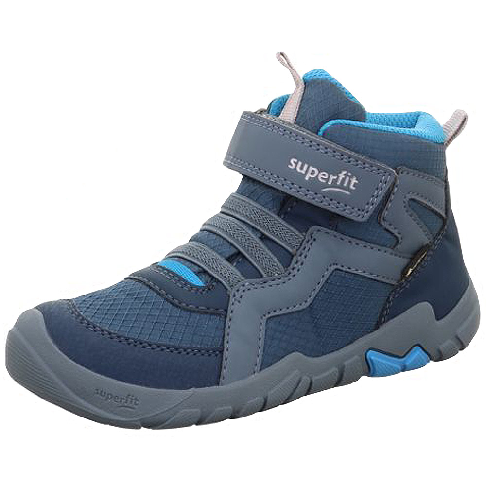 Superfit Gore-Tex Barefit Trace Boy Waterproof Barefoot Shoes Blue  (Blau/Tuerkis)