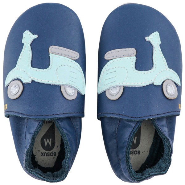 Bobux Scoot Roller Baby Krabbelschuhe Dunkelblau (Navy)