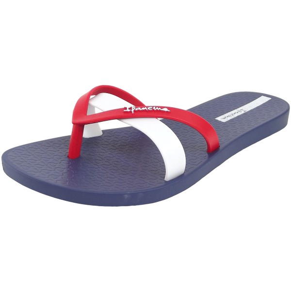 red white sandals