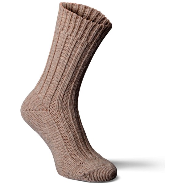 Fellhof - Alpaka - Unisex Socken Dick - Hellbraun