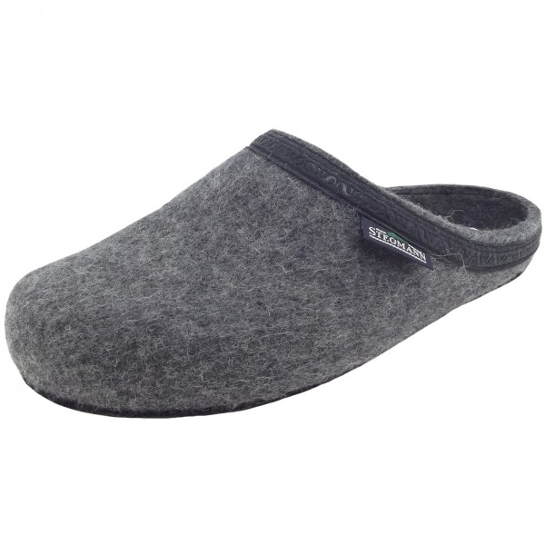 Stegmann 127 Unisex Felt Clogs grey 