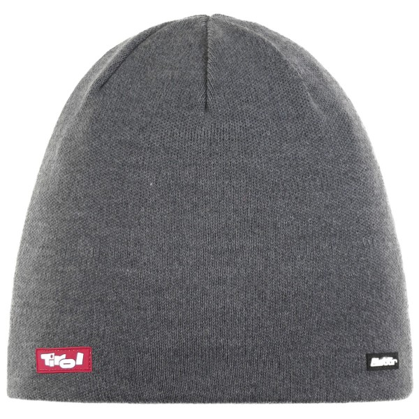 Eisbär Ogle Tirol OS Unisex Feinstrick-Beanie Grau