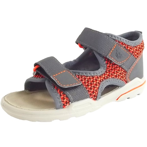 Ricosta Pepino Tilo Jungen Sandale Neonorange Graphit Sandalen Kinderschuhe Flux Online Schuhe Acc