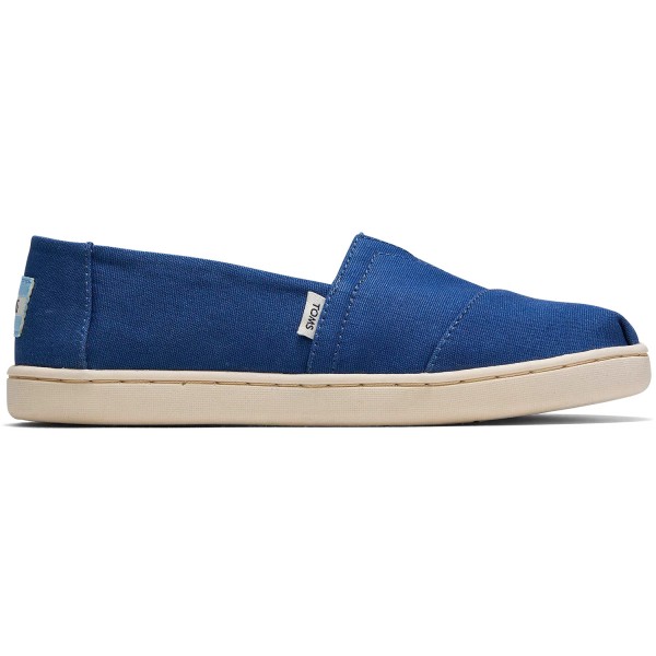 Toms Classic Canvas Yt Kinder Espadrilles blau (indigo)