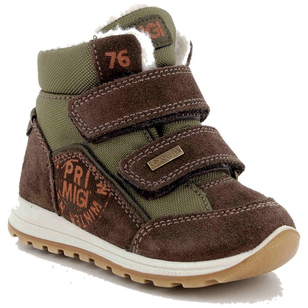 Primigi - Gore-Tex Baby GTX - Kleinkinder Winterstiefelette - Braun/Grün