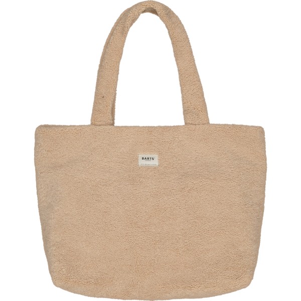 Barts Aaki Shopper Damen Plüsch-Einkaufstasche Hellbraun (Light Brown)