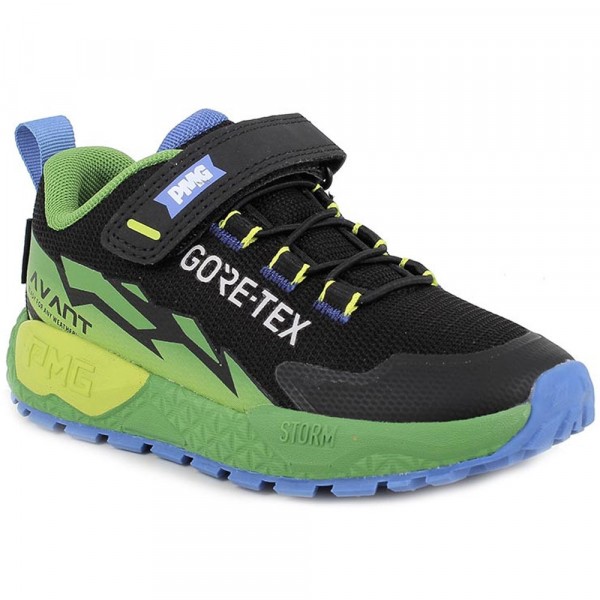 Primigi - Gore-Tex Storm GTX - Kinder Wasserdichte Sneaker - Schwarz/Grün