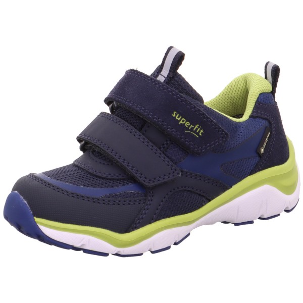 Superfit Gore-Tex Sport5 Kinder Wasserdichte Sneaker Blau/Hellgrün (8020)