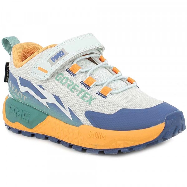 Primigi - Gore-Tex Storm GTX - Kinder Wasserdichte Sneaker - Weiß/Hellblau