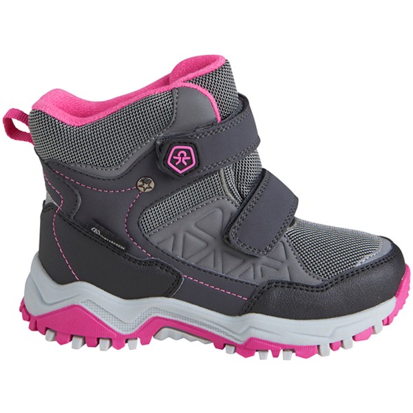 Color Kids Hook Loop WP Boots Mädchen Winterschuhe Festival Fuchsia