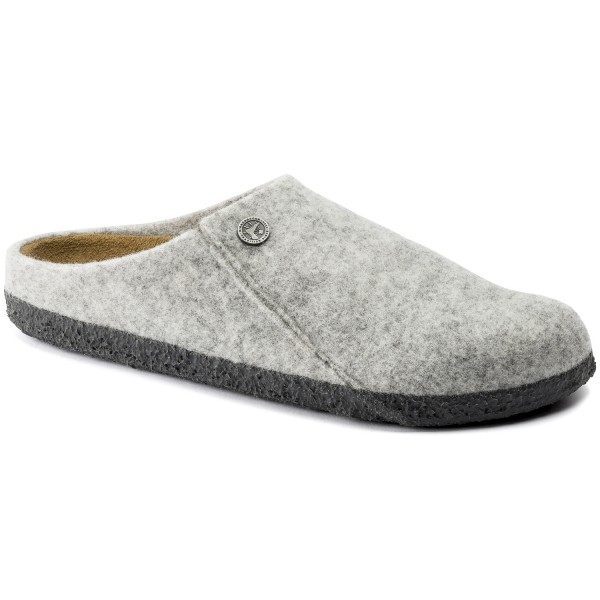 Birkenstock Zermatt Rivet Unisex Pantoffel Hellgrau (Light Grey)