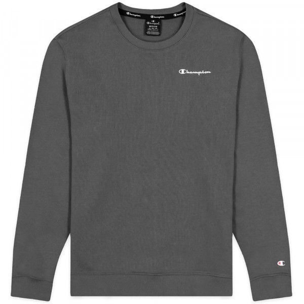 Champion Crewneck Sweatshirt Herren Rundhalspullover Dark Grey (EBN)