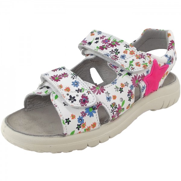 Naturino 5675 Girl Sandals white bianco multi Sandals Kids
