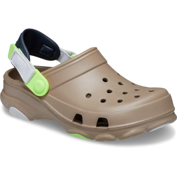 Crocs All-Terrain Clog Kids Kinder Outdoor-Sandale Kaki/Multi