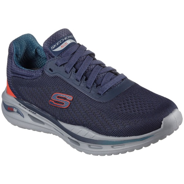 Skechers Arch Fit Orvan Trayver Herren Komfort-Schlupfsneaker Dark Navy
