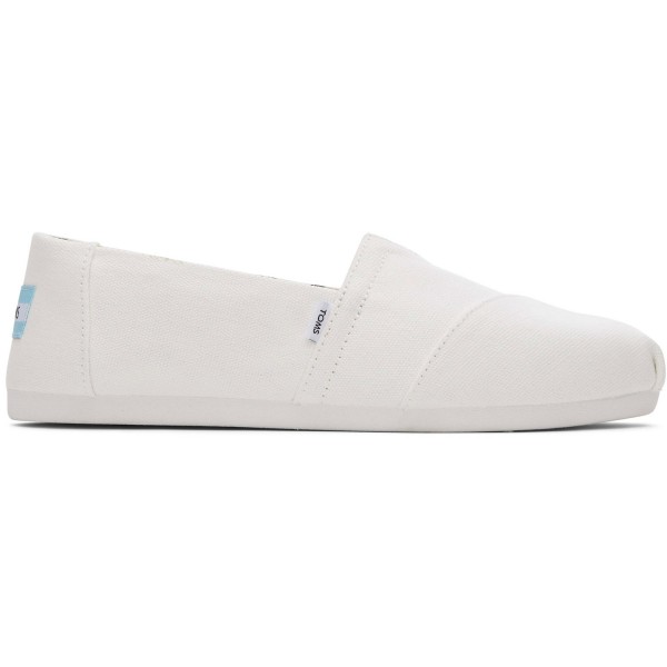 Toms Alpargata Recycled Cotton Canvas Wm Damen Espadrilles Weiß