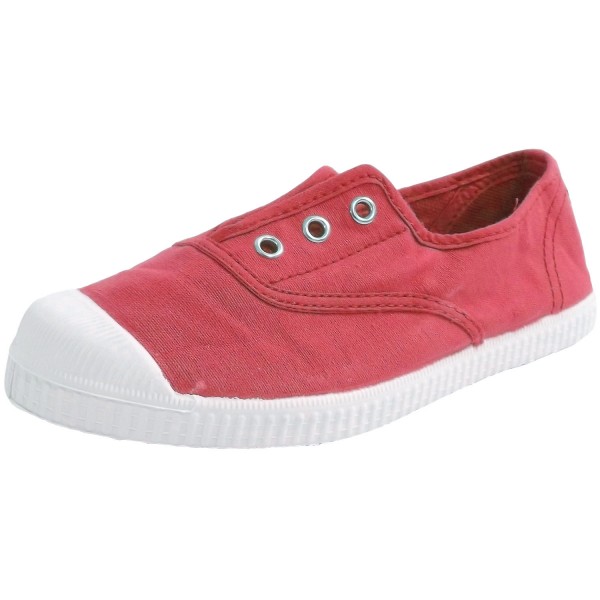 Natural World Grape Child Organic Slip-Ons Red (Rojo)