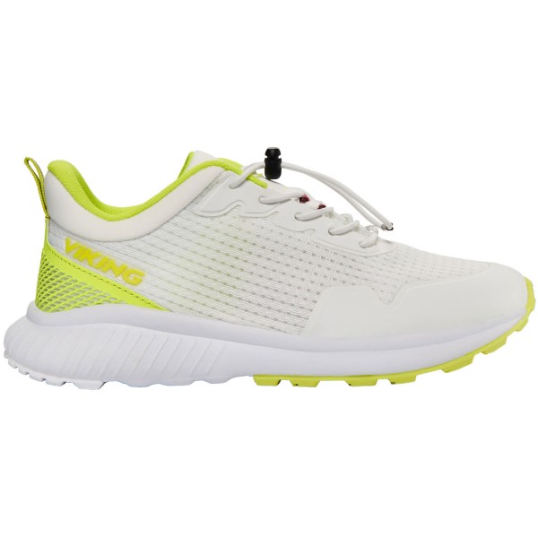 Viking Aero SL Kinder Sportlicher Sneaker Weiß/Lime (White)