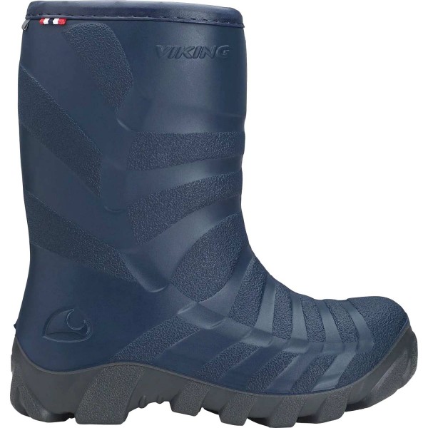 Viking - Ultra Warm - Kinder Winterstiefel aus PU mit Warmfutter - Dunkelblau (Navy/Charcoal)