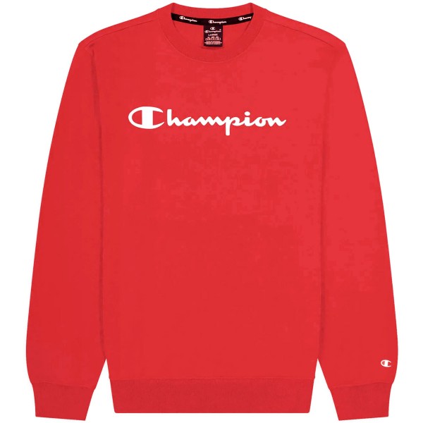 Champion Crewneck Sweatshirt Herren Rundhalspullover Hot Red (HTR)