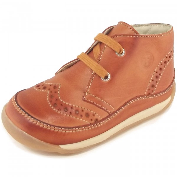 Falcotto by Naturino 334 Kinder Schnürschuhe ockerfarbig (ocra)