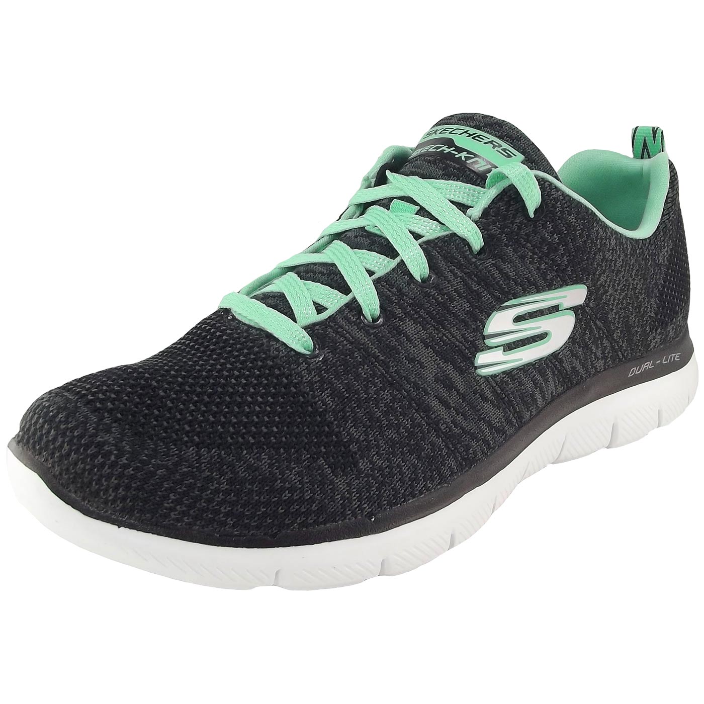 skechers flex appeal 2.0 mens green
