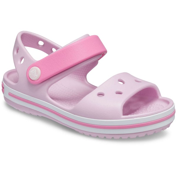 Crocs Crocband Sandal Kids Mädchen Aqua-Sandale Ballerina Pink